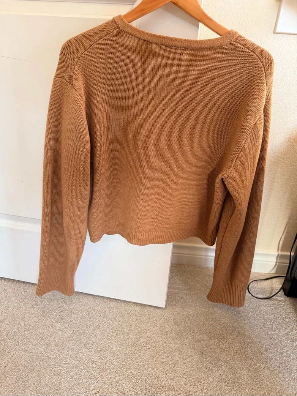 J. Crew Women's Camel Lady Sweater in Camel Cardigan